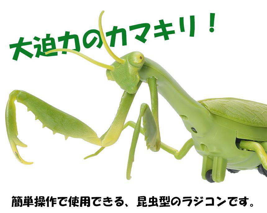 楽天市場 カマキリ ダンゴムシ ラジコン Rc 子供 キッズ 簡単操作 赤外線 リモコン 無線 虫 おもちゃ 玩具 遊具 面白い ユニーク クリスマス 誕生日 プレゼント グランディオス