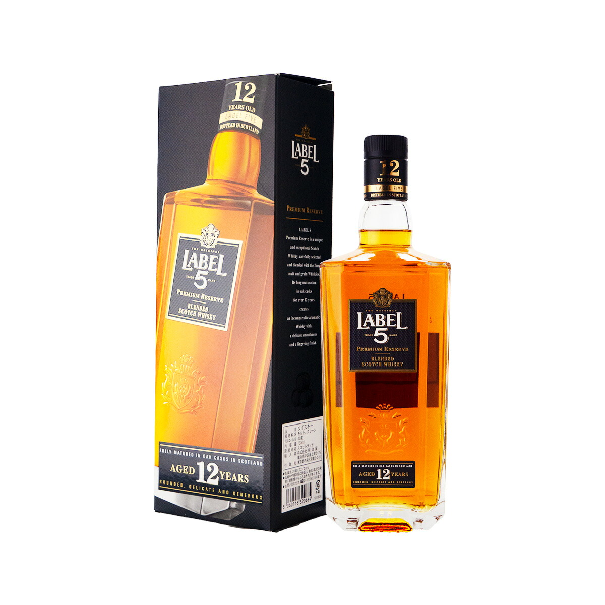 楽天市場】ホワイト＆マッカイ 12年 750ml 43% WHYTE＆MACKAY 12YEARS