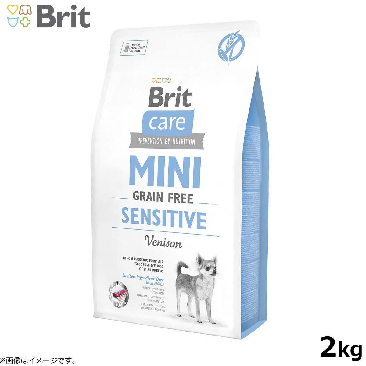 Brit ケア ミニ グレインフリー ラビット＆サーモン 2kg × 3袋