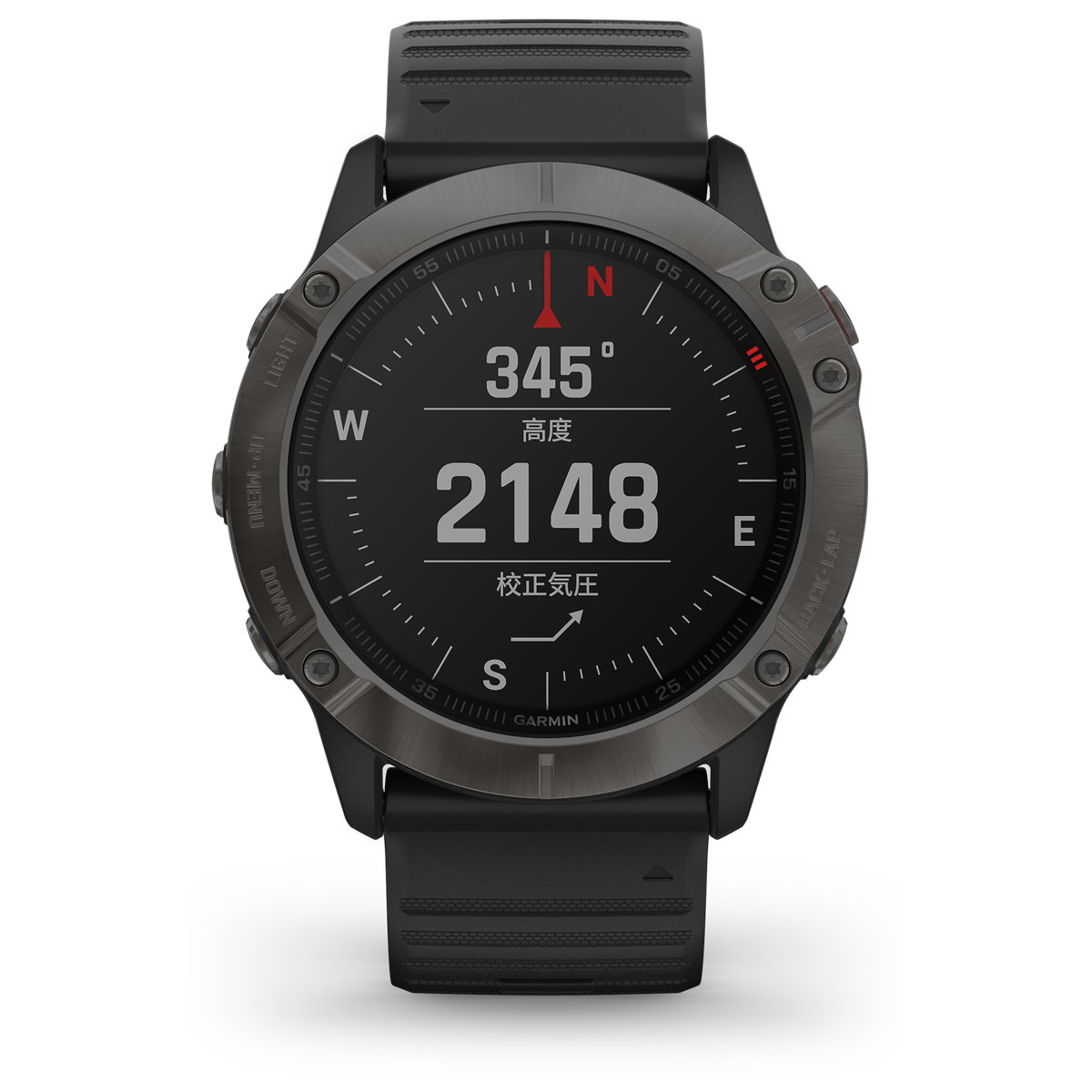 ガーミン GARMIN fenix 腕時計 サファイア ブラック 010-02157-43 6X