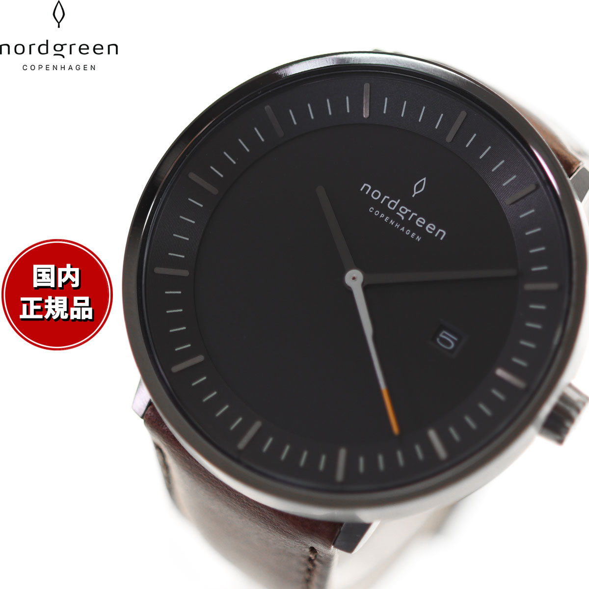 高級感-ノードグリーン nordgreen 腕時計 メンズ PH40SIMESIBL