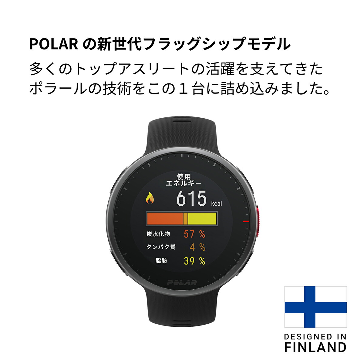 ポラール Polar Vantage V2 V2 GPS マルチスポーツ スマートウォッチ