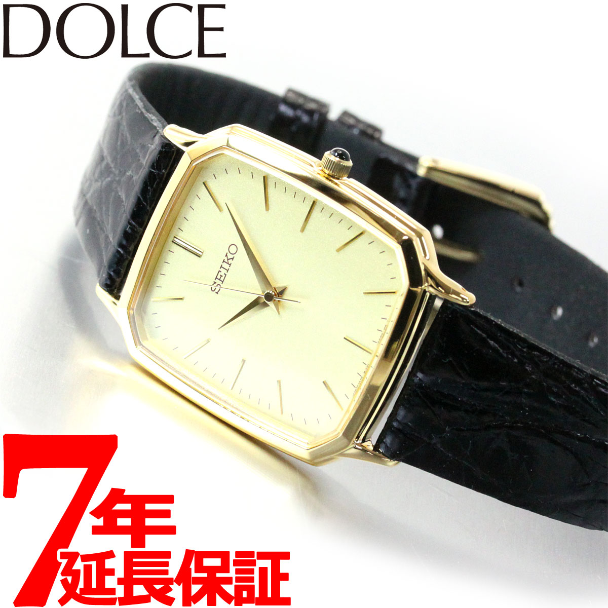 【楽天市場】セイコー ドルチェ＆エクセリーヌ SACM154 腕時計 メンズ SEIKO DOLCE＆EXCELINE ペア ゴールド サイド ...