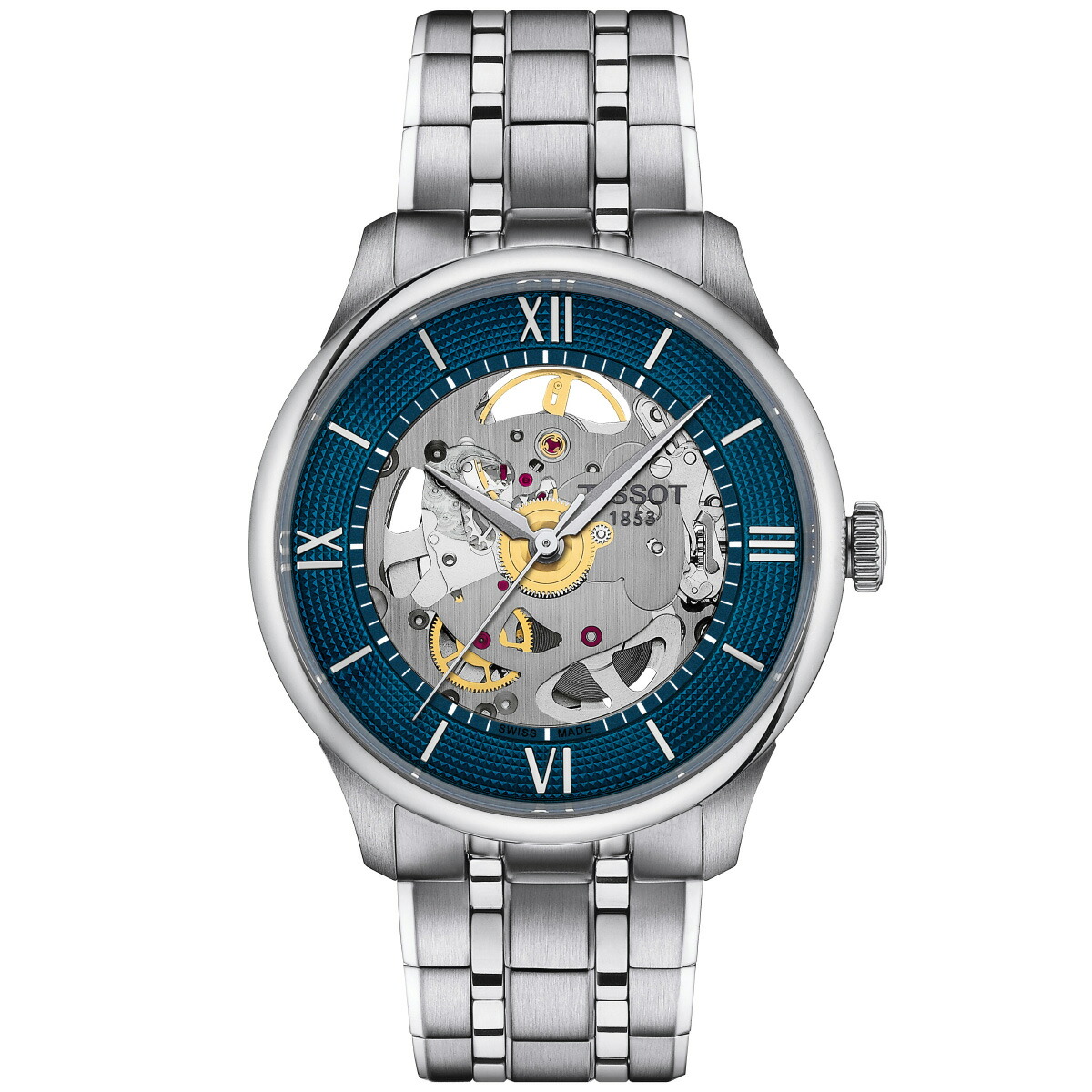 【店内ポイント最大54倍！本日限定！】【選べるノベルティー付き】ティソ TISSOT シュマン デ トゥレル スケルトン T139.836.11.048.00 腕時計 メンズ レディース 自動巻き