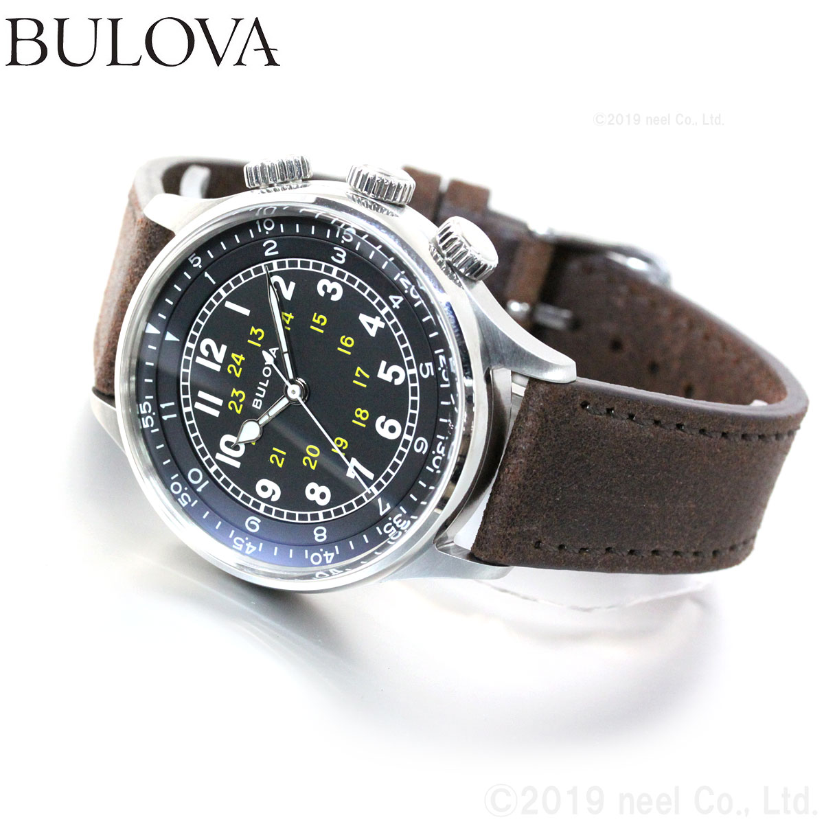 ブローバ(bulova) 98A255 Military ミリタリー ハック 日本直送 dir