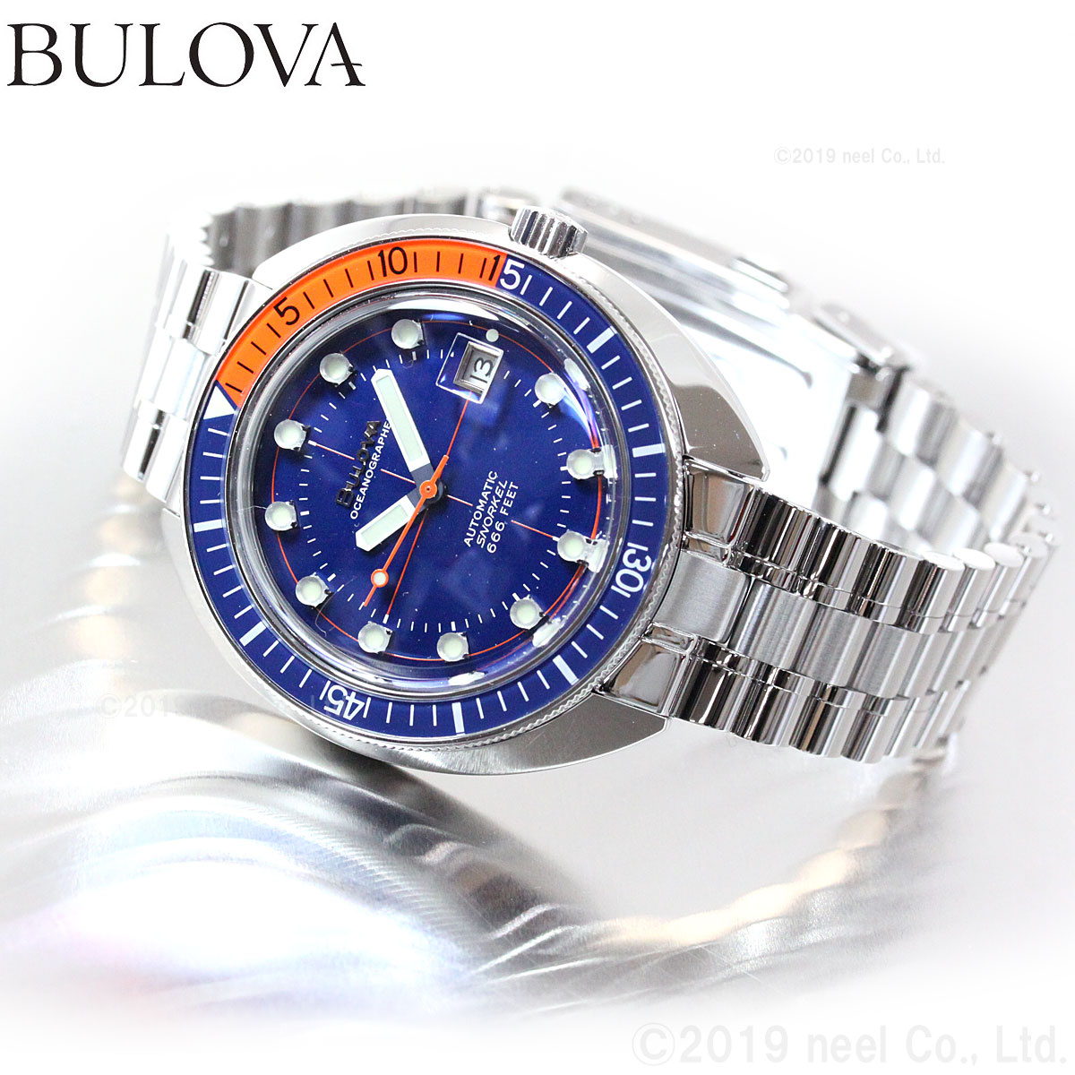 4個まで郵便OK BULOVA 96B321 オーシャノグラファー Devil Diver