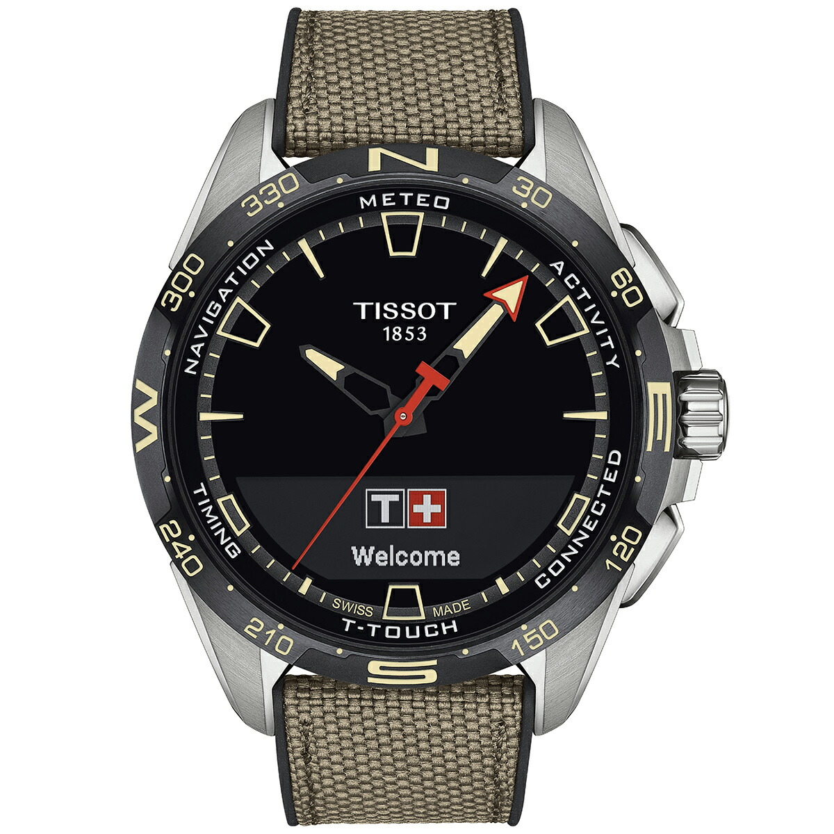 【7/25限定!抽選で10000ptバック】【選べるノベルティー付き】ティソ TISSOT T-タッチ コネクト ソーラー T121.420.47.051.07 腕時計 メンズ タッチセンサー式 スマートフォン連動 チタン T-TOUCH CONNECT SOLAR|NEEL 横浜 店