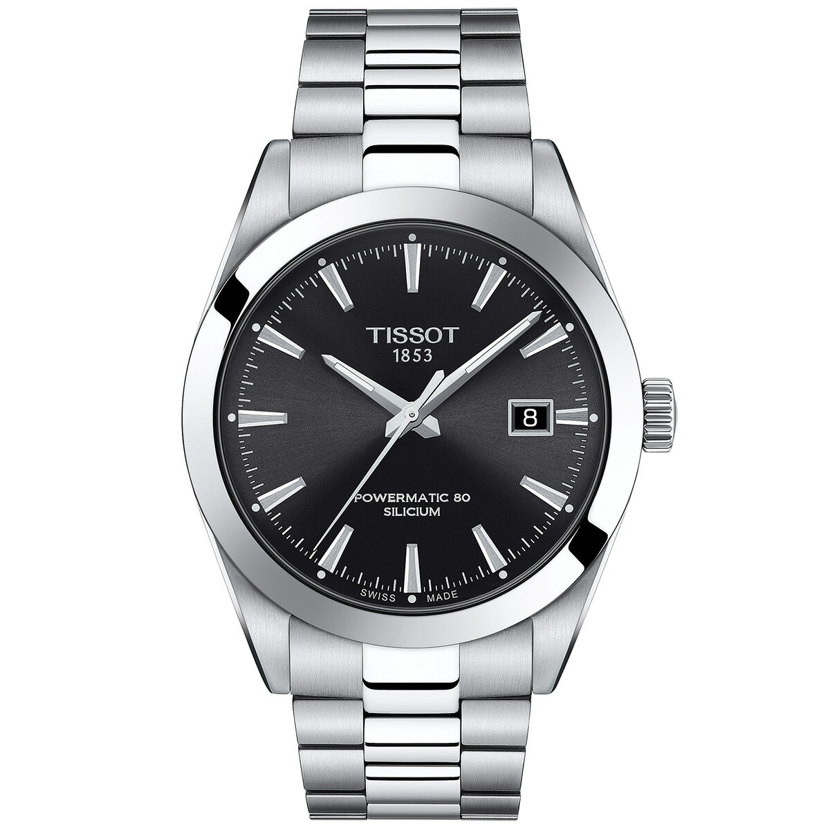 【店内ポイント最大50倍！本日限定！】【選べるノベルティー付き】ティソ TISSOT 腕時計 メンズ ジェントルマン パワーマティック 80 シリシウム GENTLEMAN POWERMATIC 80 SILICIUM 自動巻き T127.407.11.051.00