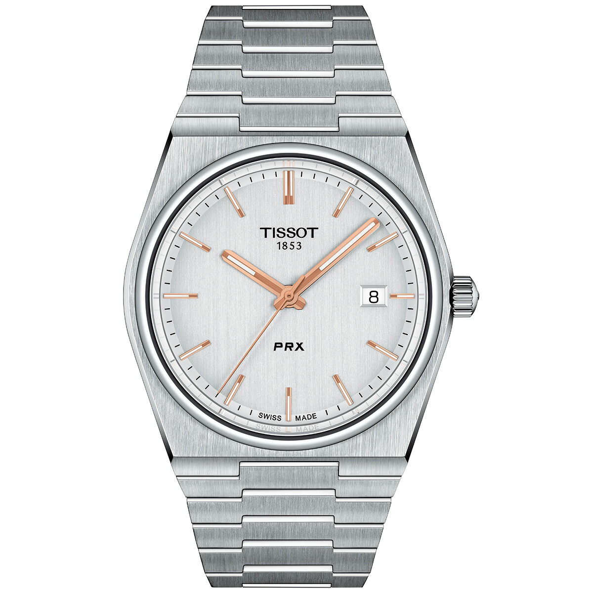 【抽選で最大10000ptバック！4/15限定！】【選べるノベルティー付き】ティソ TISSOT 腕時計 メンズ PRX ピーアールエックス T137.410.11.031.00 43,560円