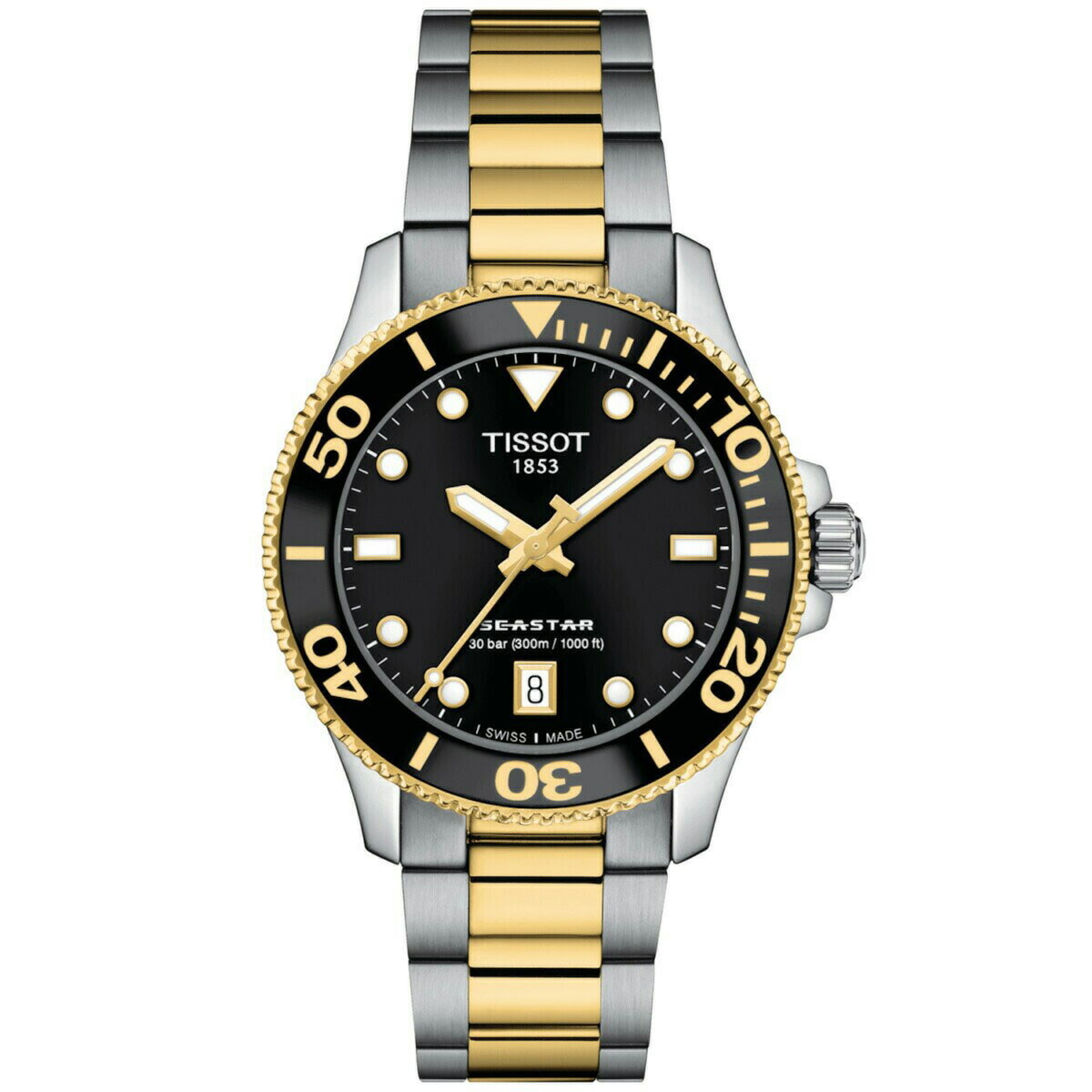 【店内ポイント最大54倍！本日限定！】【選べるノベルティー付き】ティソ TISSOT シースター SEASTAR 1000 36MM T120.210.22.051.00 ダイバーズウォッチ 腕時計 メンズ レディース
