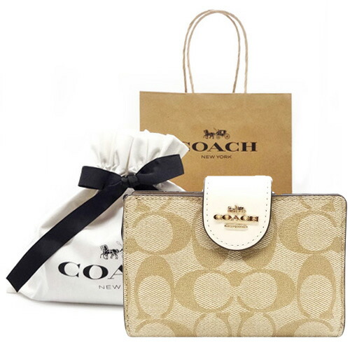楽天市場】【コーチ箱 紙袋付き ギフト ラッピング無料】コーチ 財布