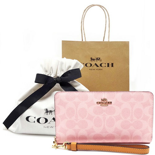 【コーチ紙袋付き ギフト包装無料】コーチ 財布 COACH 長財布 シグネチャー アコーディオン長財布 CEC-20 CW-778 IMPO ピンク COACH ブランド サイフ【新作 新品 限定モデル】【COACH コーチ】【サイフ さいふ】【楽ギフ_包装】【コンビニ受取対応商品】