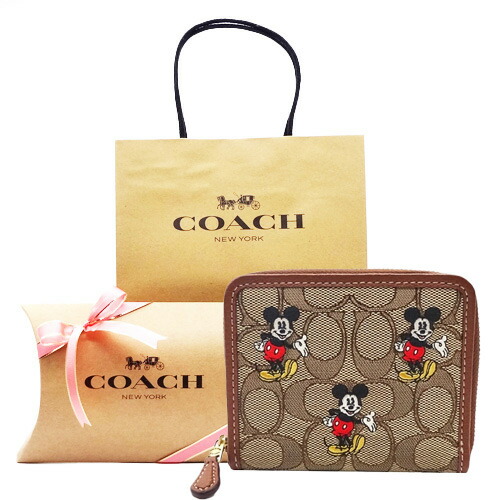 楽天市場】ディズニー 財布 新作 COACH コーチ ディズニー 限定コラボ