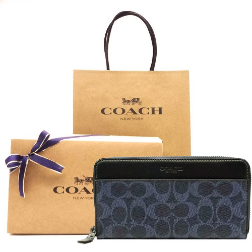 【コーチ職箱 紙袋付き添い人 差し上げ物荷拵え無料】コーチ職 紙入れ COACH メンズ 長紙入れ 書き判 ジッパー長紙入れ CY-405 QBMI5 58112【新作一般受け模範例】 コ－チ紙入れ COACH紙入れ 【コ－チ サイフ】【楽ギフ_荷拵え】【貨物輸送無料】
