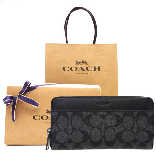 【コーチ職箱 紙袋付き添い人 差し上げ物荷拵え無料】コーチ職 紙入れ COACH メンズ 長紙入れ 書き判 ジッパー長紙入れ CY405 QBMI5 58112【新作一般受け模範例】 コ－チ紙入れ COACH紙入れ 【コ－チ サイフ】【楽ギフ_荷拵え】【貨物輸送無料】