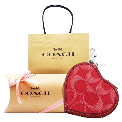 【コーチ箱 紙袋付き ギフト包装無料】COACH コーチ ハートバッグチャーム デニム シグネチャーレザー CDC-91 SVDN8【2026 新作 新品】【COACH コーチ】【サイフ さいふ】【楽ギフ_包装】【コンビニ受取対応商品】