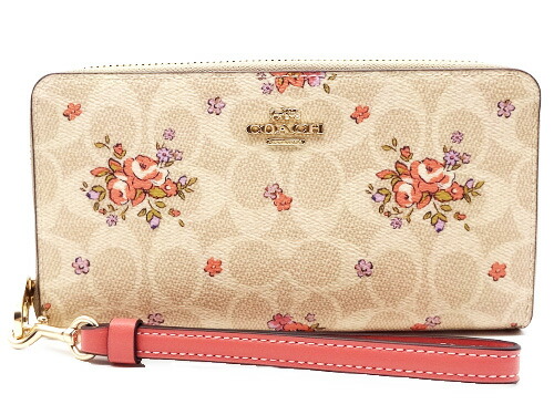 楽天市場】コーチ COACH 財布 レディース 長財布 花柄 ラウンド