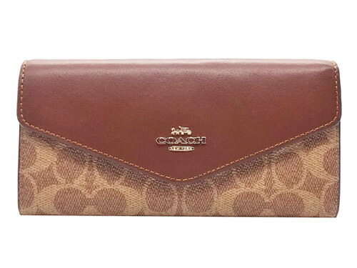 楽天市場】COACH コーチ財布 レガシー シグネチャー 二つ折り