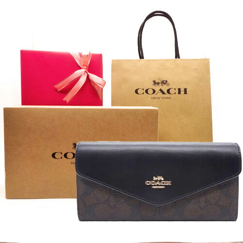 楽天市場】COACH コーチ ラウンドファスナー長財布 全3色 CH822 SLIM