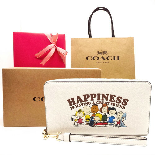 楽天市場】コーチ スヌーピー COACH 小物 財布 長財布