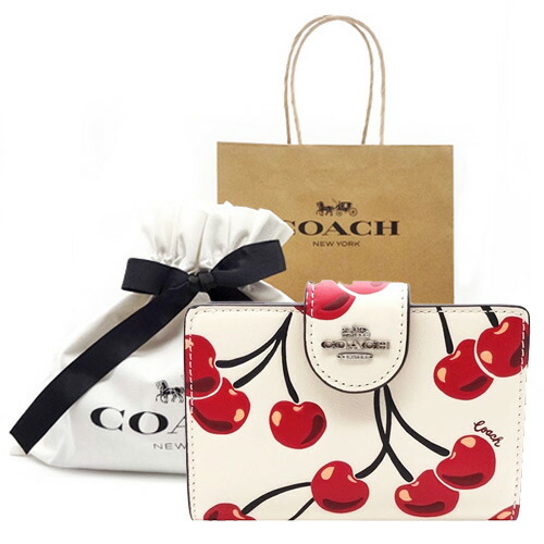 楽天市場】コーチ 2025春新作 二つ折り財布 ミニ財布 アウトレット