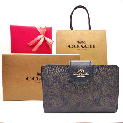 楽天市場】【コーチ 紙袋付き ギフト包装無料】コーチ 財布 COACH
