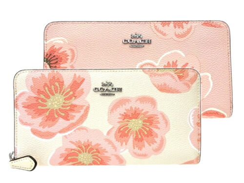 楽天市場 コーチ箱 紙袋付き ギフト包装無料 コーチ 財布 Coach 長財布 フローラルプリント 花柄 アコーディオン長財布 サクラ ブロッサム 新作 新品 限定モデル Coach コーチ サイフ さいふ 楽ギフ 包装 コンビニ受取対応商品 入手困難品