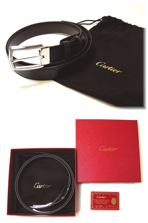 【楽天市場】カルティエ ベルト （Cartier ベルト カルチェ） リバーシブル レザーベルト L5000439 【ブランドベルト