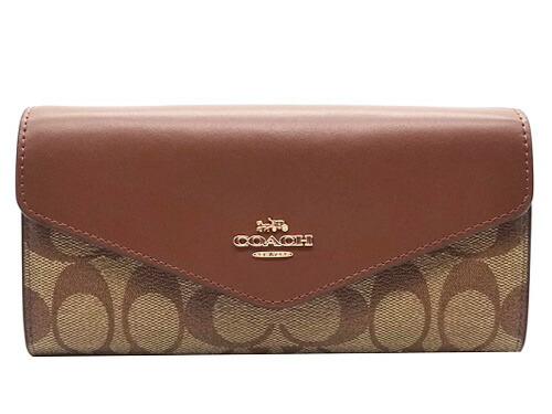 新作　新品　COACH　長財布　レディース COACH (コーチ) ロゴ ラウンドジップ 長財布 CO54630IME74