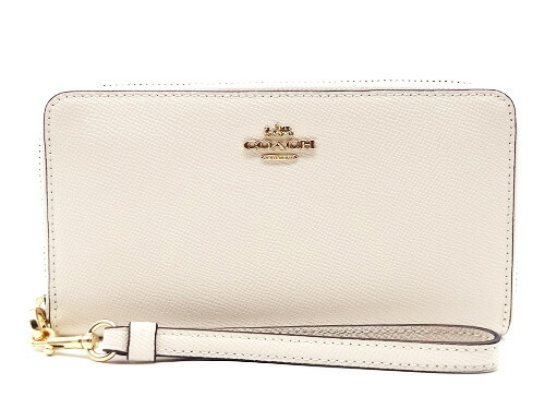 【コーチ 紙袋付き ギフト包装無料】コーチ 財布 COACH 財布 クロスグレインレザー ファスナー長財布 C-3441 IMCHK COACH【新作 新品 限定モデル】【COACH コーチ】【サイフ さいふ】【楽ギフ_包装】【コンビニ受取対応商品】
