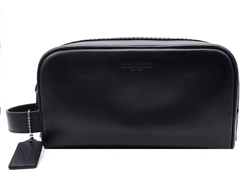 【コーチ 紙袋付き ギフト包装無料】COACH コーチ バッグ コーチ メンズ セカンドバック カーフレザー CAT-30 QB/BK ブラック【新作モデル・新品】【COACH コーチ】【メンズバッグ】【ブランド バッグ】 【楽ギフ_包装】