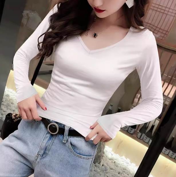 tシャツ レディース 長袖 vネック 七分袖 カットソー コットン 綿 トップス インナー インナーシャツ 防寒 シンプル 無地 レディース かわいい 大人可愛い きれいめ シンプル カジュアル 上品 おしゃれ メンズライク 都会的 通勤 デート お出かけ 女子会 休日