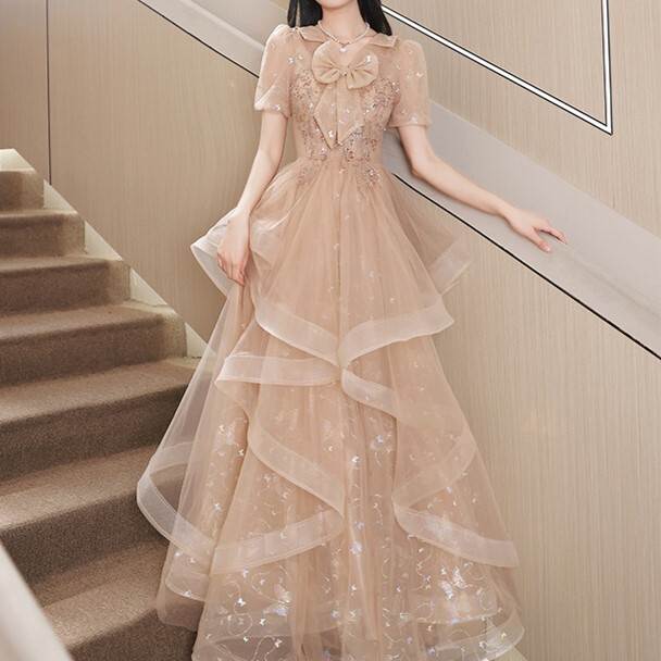 お召しもの 衣装 御芽出度 寄りあい 御芽出度 二次会 交歓会 かき鳴らす会 告げ知らせる会 高座 一こま 社交ダンス お召しもの コスプレ お召しもの 有りがたさ会 演劇術 ロング 半袖 パフ捩り ワンショル A生産ライン チュール シュロの葉 好いたらしいめ 成年者好いたらしい 雅びやか 主演者級 お出でになる感 抜け感