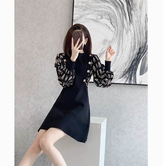 ワンピース ショート丈ワンピース フレアワンピース 長袖 ウエストマーク ファスナー かわいい 大人可愛い きれいめ シンプル 上品 おしゃれ かっこいい レトロ ラフ こなれ感 個性的 主役級 存在感 抜け感 無地 キュート セクシー クール ナチュラル ベーシック