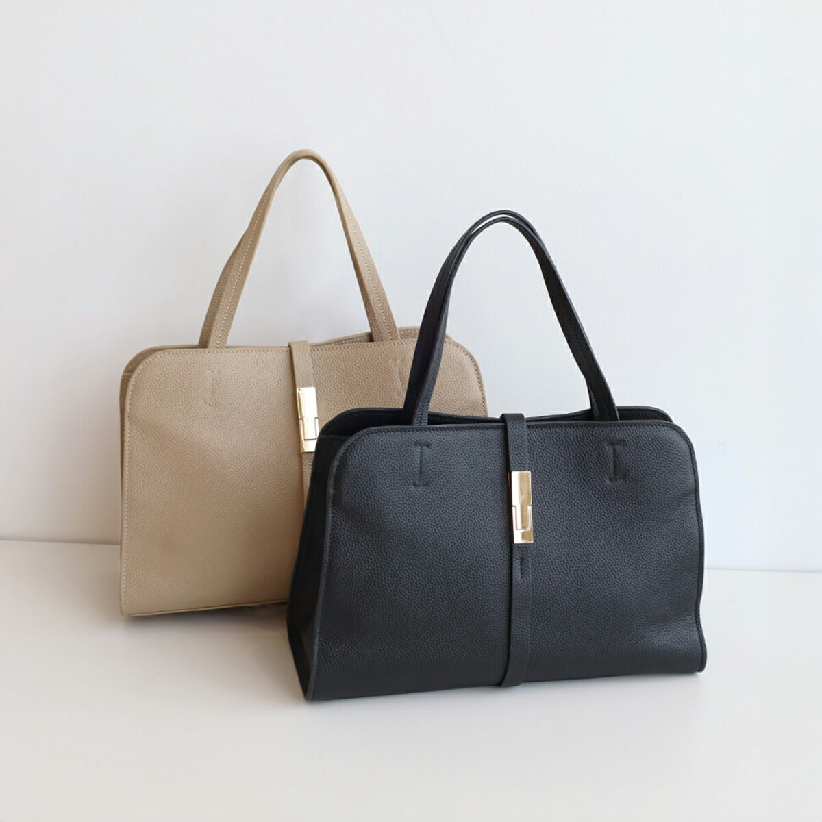 【FENNEL フェンネル】 カウレザーボーダーベルト2wayハンドバッグ ハンドバッグ バッグ カバン 鞄 小物 ショルダーバッグ レザーバッグ 2WAY 本革バッグ 底鋲 ショルダーベルト付き プレゼント レディース カジュアル セレモニー 通勤 オフィスコーデ エレガント 牛革
