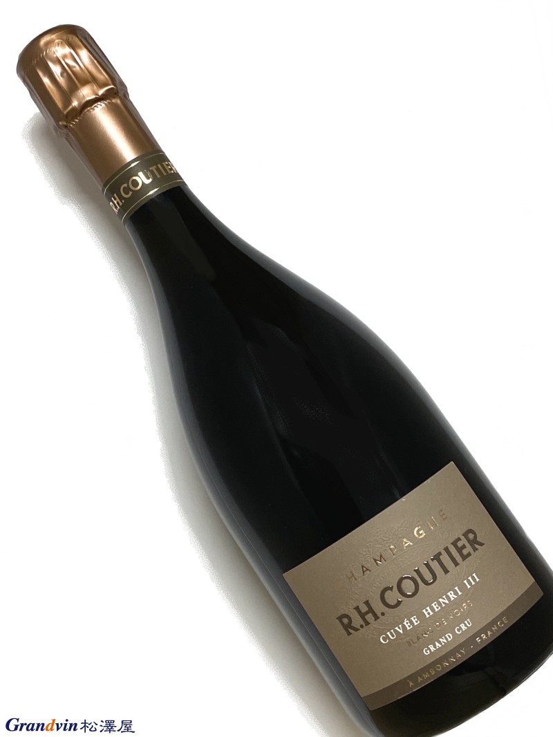 クーティエ シャンパーニュ ブリュット キュヴェ アンリ ３世 グランクリュ (2014年＆2013年) 750ml｜Grandvin 松澤屋