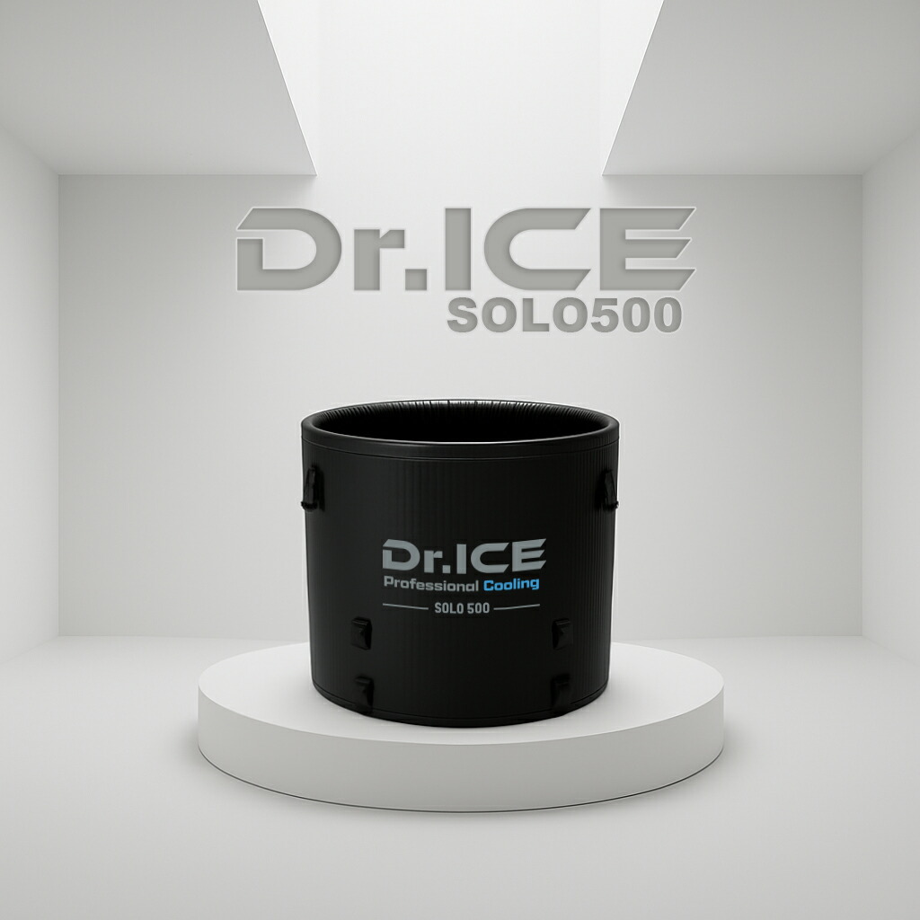 【Grano公式】アイスバスDr ICE SOLO 500チーム用 ポータブル 1人用 コンディショニング 筋肉痛ケア アイシング ジム 部活動　テントサウナ キャンプ 自宅でととのう 温冷交代浴 折りたたみ