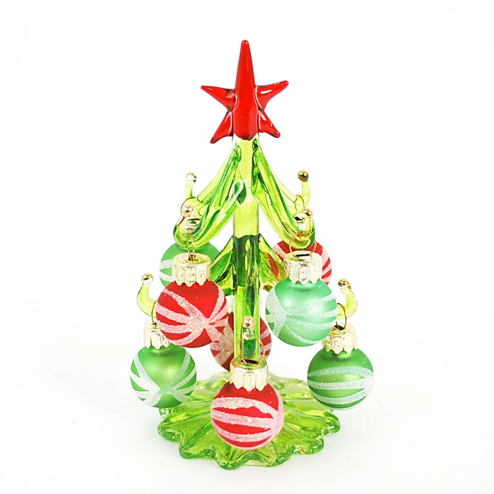 楽天市場 ガラス クリスマスツリー ボールモチーフ Sサイズ クリスマス 卓上 インテリア ギフト デコレーション クリスマス雑貨 ガラスツリー おもちゃのグランパパ 楽天市場店