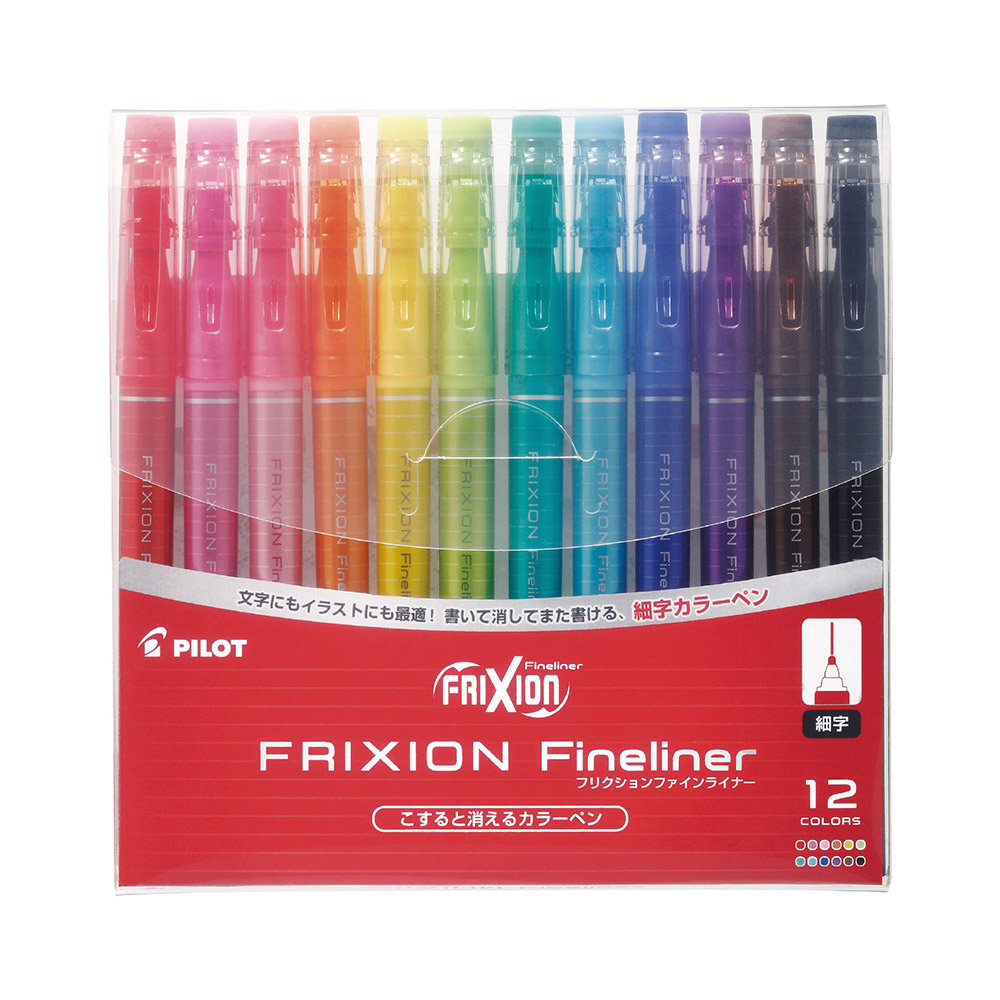楽天市場】パイロット PILOT フリクションカラーズ 12色セット 消せる
