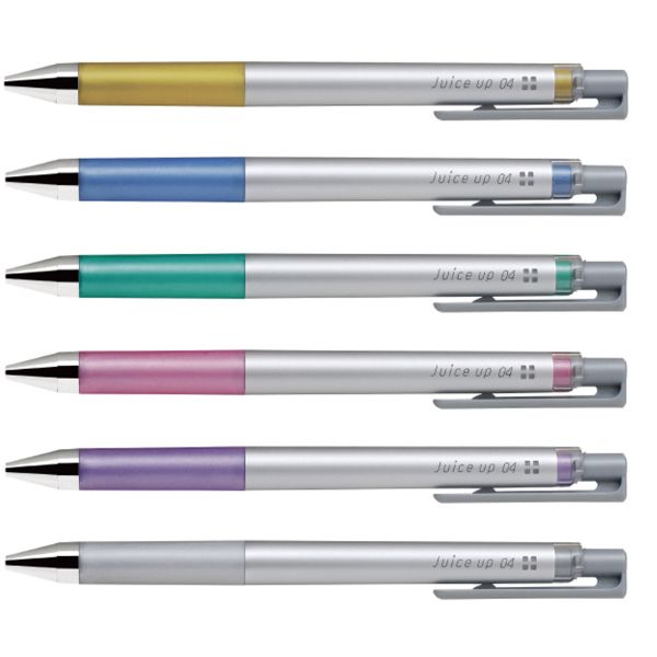 楽天市場】パイロット ジュースアップ超極細0.4 メタリック6色セット