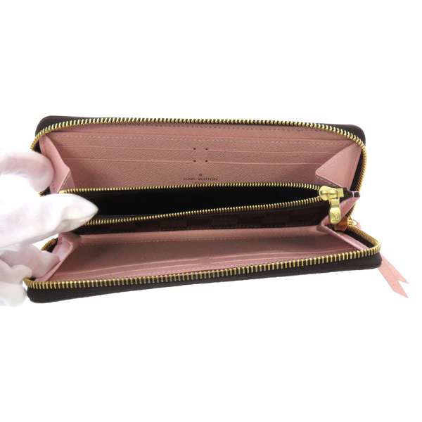 Gallery Rare: Louis Vuitton long wallet Damier wallet Clemence N41626 VUITTON LOUIS VUITTON ...