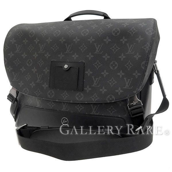Gallery Rare Louis Vuitton Shoulder Bag Monogram Eclipse Messenger Louis Vuitton Shoulder Bag Monogram Eclipse Messenger Mm M43276 Men Isetan Limited Fragment