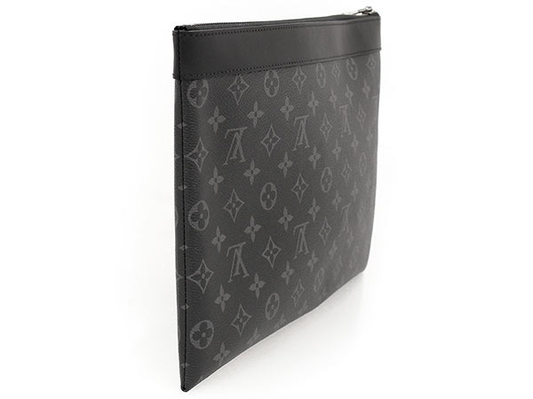 Gallery Rare Louis Vuitton Clutch Bag Monogram Eclipse Pochette