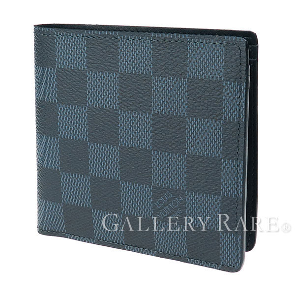 Gallery Rare: Louis Vuitton wallet Damier cobalt wallet Marco N63213 VUITTON LOUIS VUITTON two ...