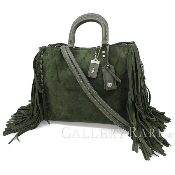 Gallery Rare Coach Handbag Roeg Cervo Suede Cloth Fringe 86824 Coach Handbag Roeg Cervo Suede Cloth Fringe 86824 Bag 3way Shoulder 1941 Collection