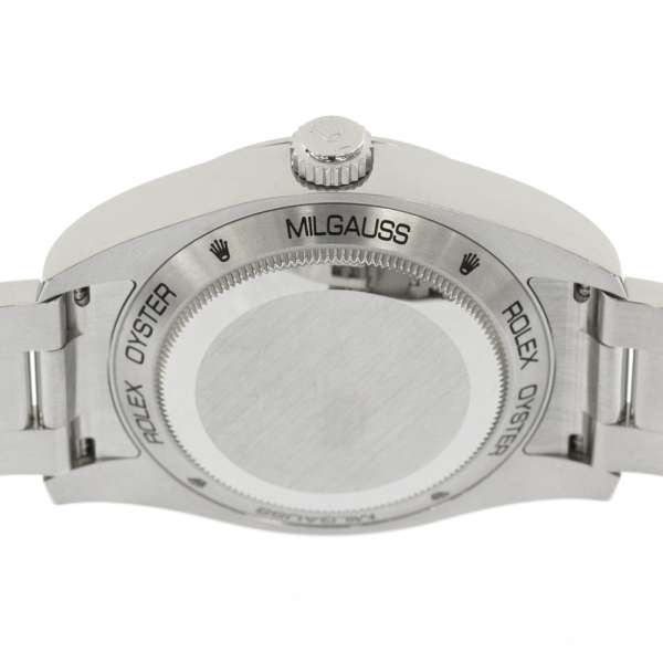 ロレックス ミルガウス グリーンガラス ランダムシリアル ルーレット gv Rolex 腕時計 黒文字盤 中古 Sylvainpaley Cool