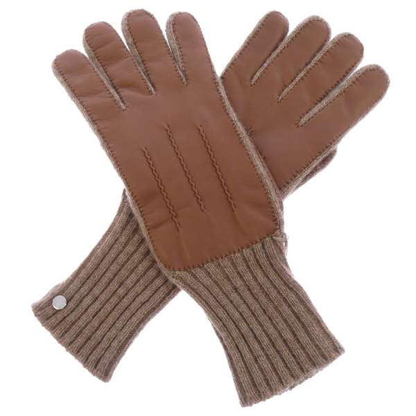 エルメス グローブ ブレスト Cloude Selle カシミヤ ラムスキン サイズl Hermes 手袋 メンズ 物品