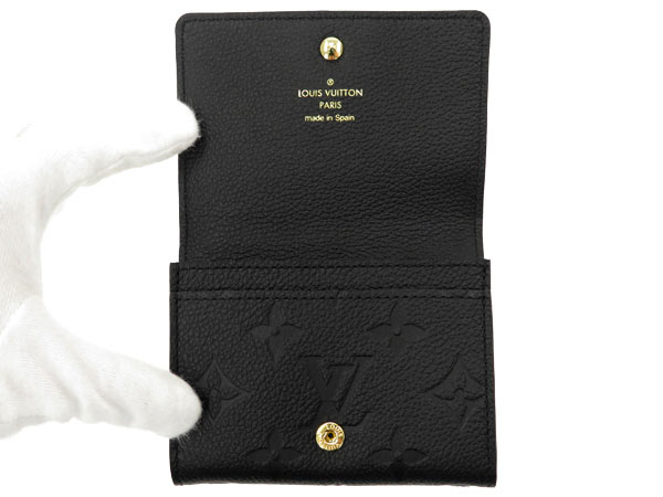 Gallery Rare: Louis Vuitton Monogram empreinte business card holder-cult-de-visite M58456 LOUIS ...