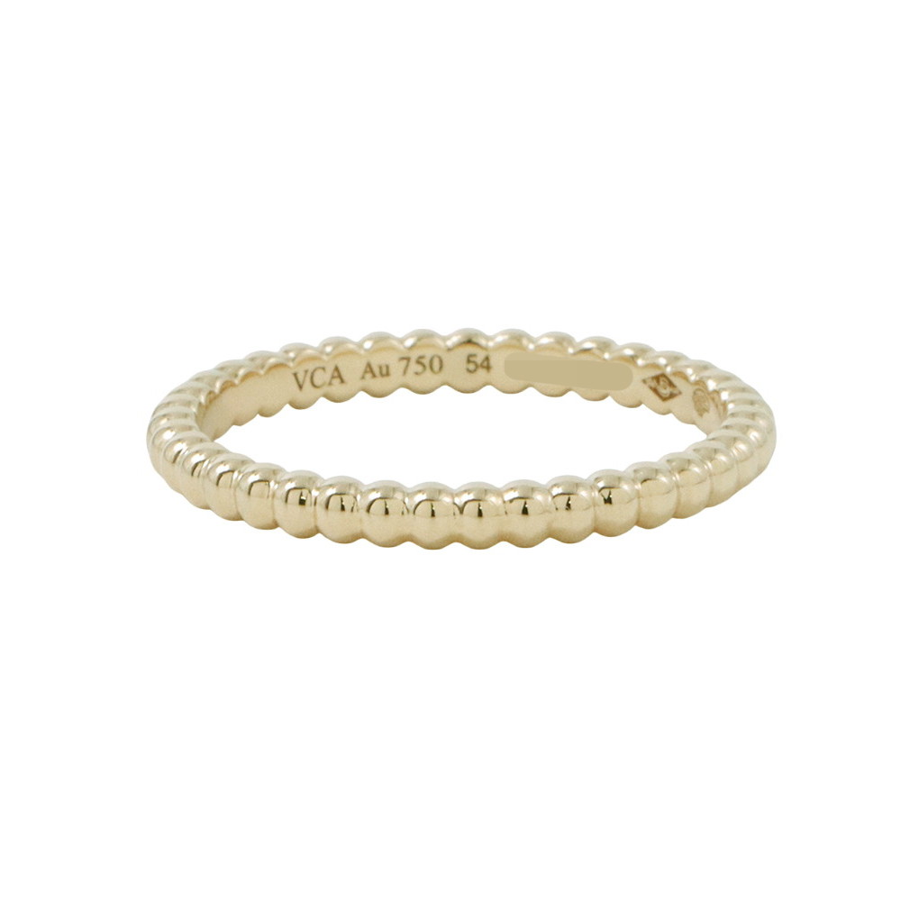 ヴァンクリーフ&アーペル ペルレ スモール K18YG サイズ50 Van Cleef & Arpels - ヴァンクリーフ&アーペル リング ペルレ