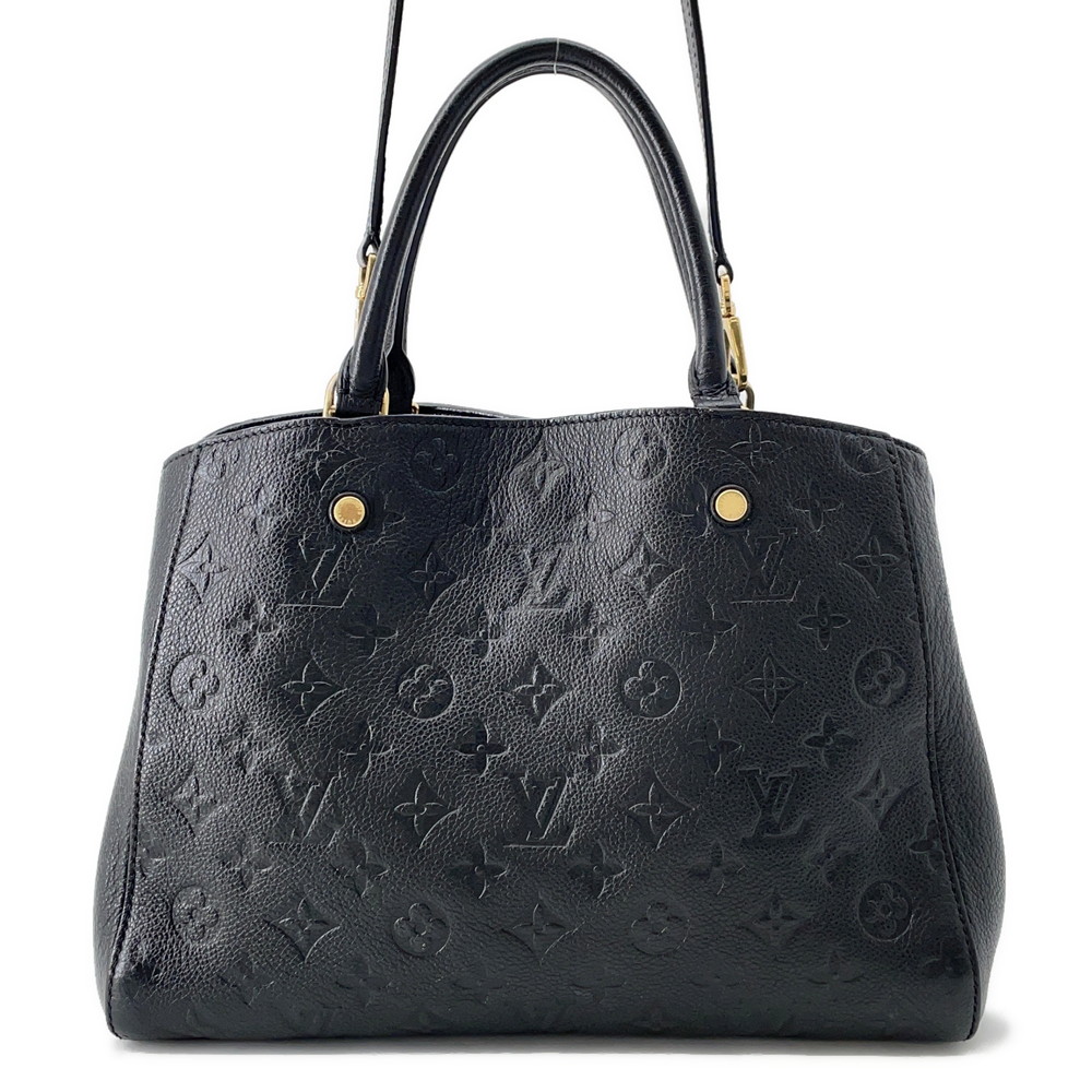 ルイヴィトン モンテーニュGM モノグラムアンプラント 2way ハンドバッグ黒 楽天市場】【バッグ】LOUIS VUITTON ルイ ヴィトン モノグラム